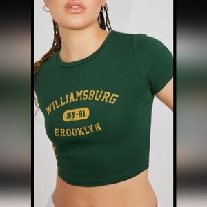 Garage Williamsburg Brooklyn Crop Top